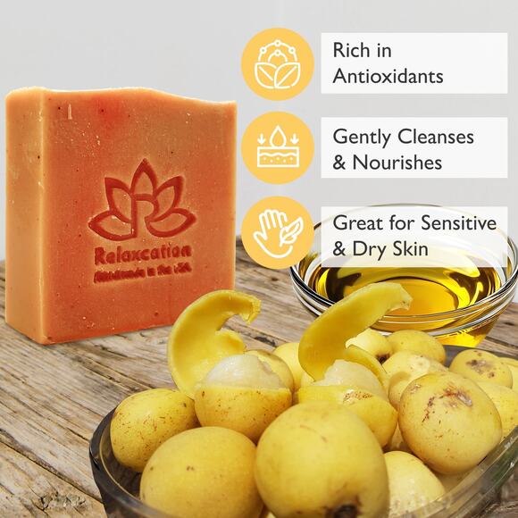 Marula & Olive Hydrating Soap Bar - Picture 2 of 7